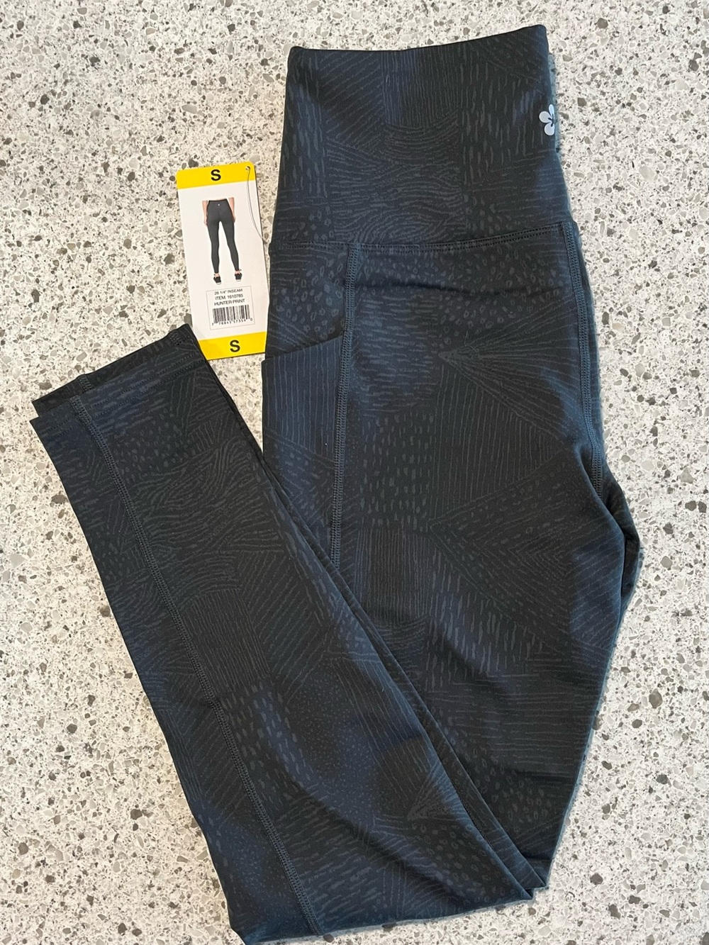 Tuff Athletics Black Performance Leggings